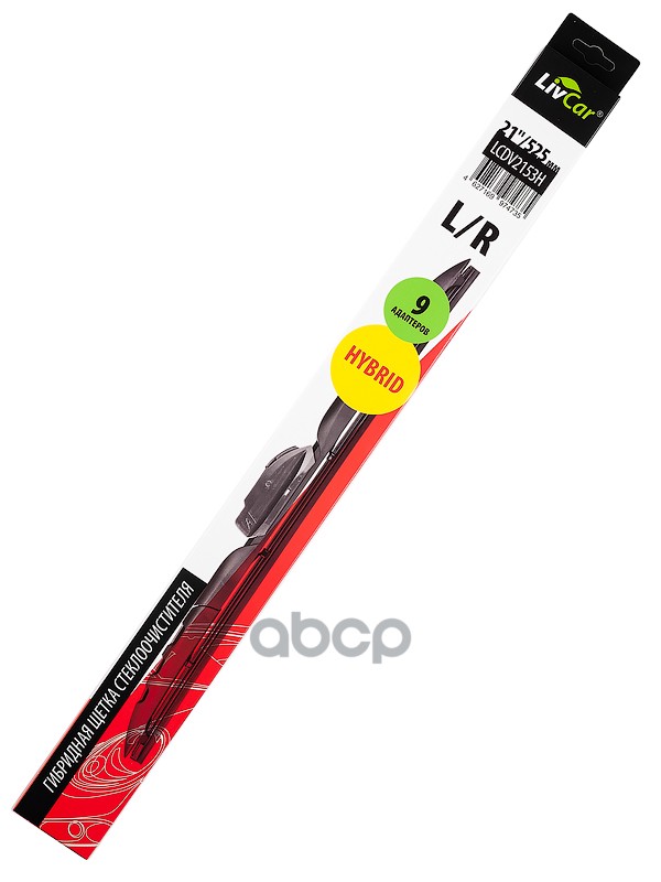 Щетка Стеклоочистителя Гибридная Livcar Hybrid  21''/525 Мм LivCar арт. lcdv2153h