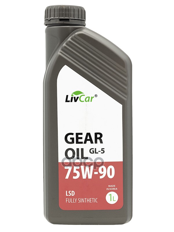 Масло трансмиссионное LIVCAR Gear Oil LSD GL-5 75W-90 (1л) LCLSD7590-001 LivCar арт. LCLSD7590-001