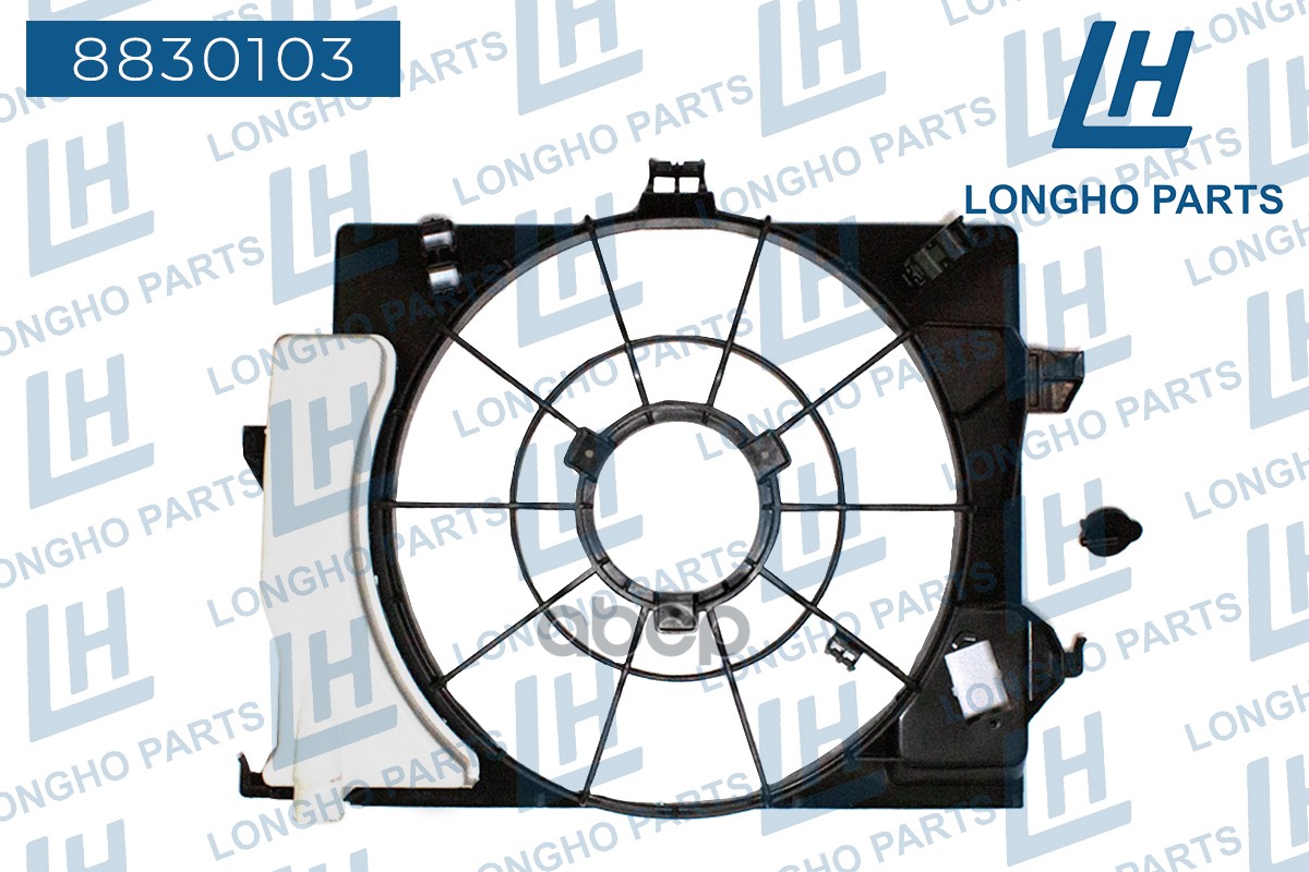 Диффузор Радиатора  Hyundai Solaris,  Kia Rio Iii 10-   253504L000 Longho арт. 8830103