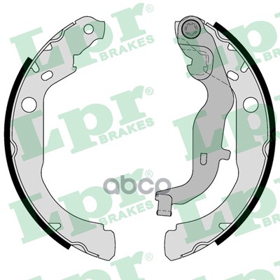 Колодки тормозные барабанные 01131 Lpr арт. 01131