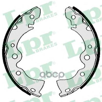 Колодки тормозные барабанные Lpr арт. 04870