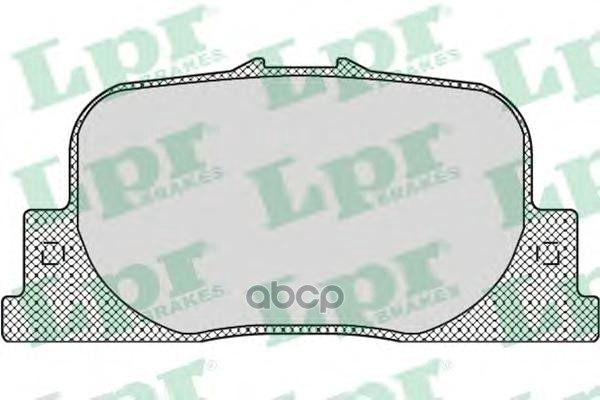 Колодки тормозные дисковые Lpr арт. 05P1112