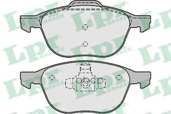 Комплект тормозных колодок 05P1190 Lpr арт. 05P1190