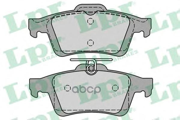 Комплект тормозных колодок 05P1236 Lpr арт. 05P1236