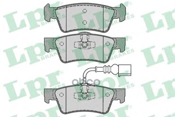 Комплект тормозных колодок 05P1284 Lpr арт. 05P1284