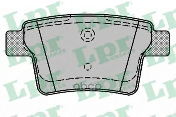 Колодки тормозные дисковые Lpr арт. 05P1326