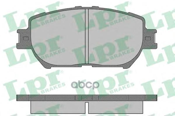 Комплект тормозных колодок 05P1361 Lpr арт. 05P1361