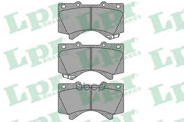 Колодки тормозные дисковые Lpr арт. 05P1418