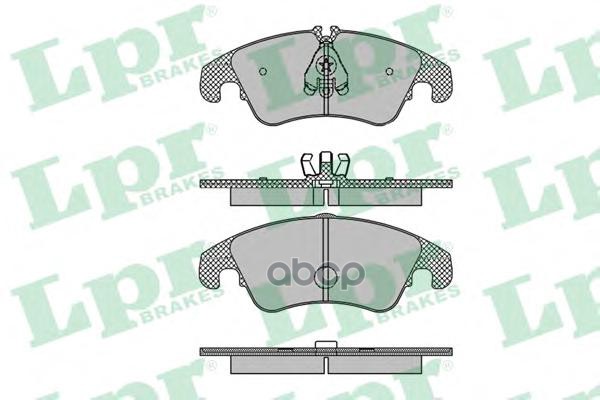 Колодки тормозные дисковые Lpr арт. 05P1420