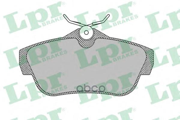 Комплект тормозных колодок 05P1460 Lpr арт. 05P1460