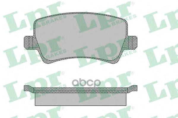 Комплект тормозных колодок 05P1474 Lpr арт. 05P1474