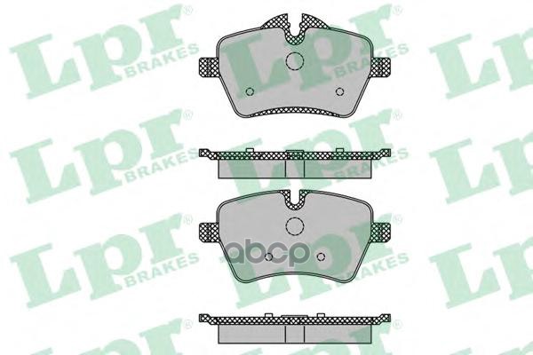 Комплект тормозных колодок 05P1485 Lpr арт. 05P1485