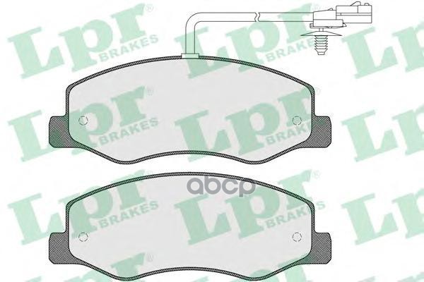 Комплект тормозных колодок 05P1570 Lpr арт. 05P1570