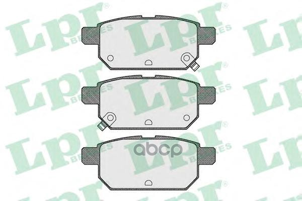Комплект Тормозных Колодок 05P1571 Lpr арт. 05P1571
