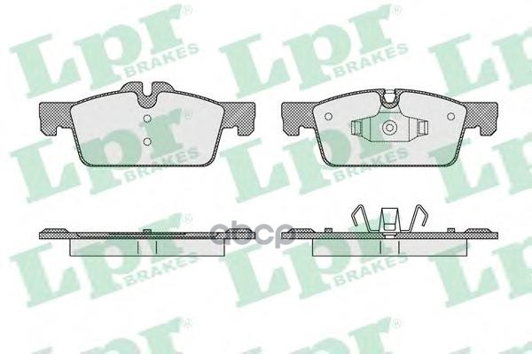 Комплект тормозных колодок 05P1626 Lpr арт. 05P1626