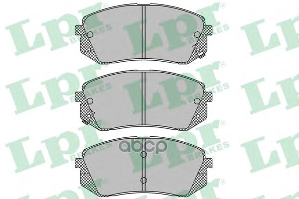 Комплект тормозных колодок 05P1689 Lpr арт. 05P1689