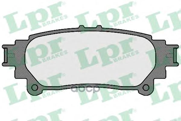 Колодки тормозные дисковые Lpr арт. 05P1693