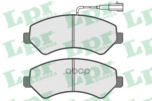 Колодки тормозные дисковые 05P1721 Lpr арт. 05P1721