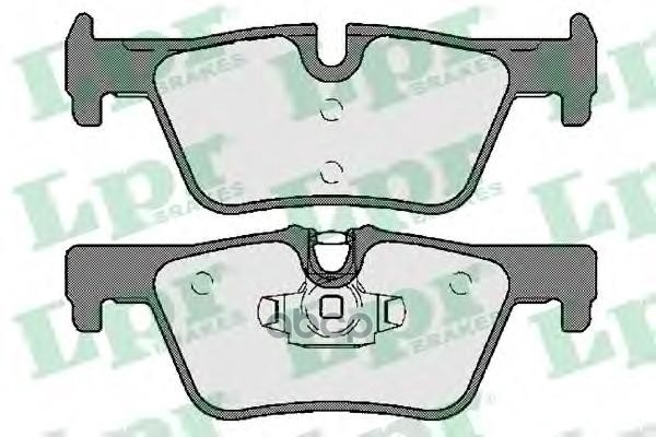 Колодки тормозные дисковые 05P1741 Lpr арт. 05P1741