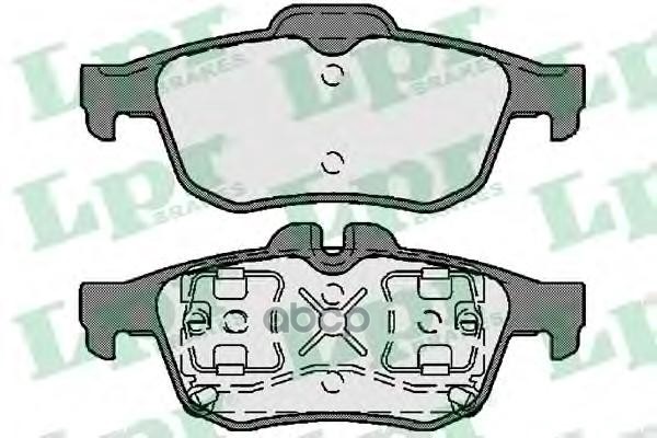 Колодки тормозные дисковые 05P1761 Lpr арт. 05P1761