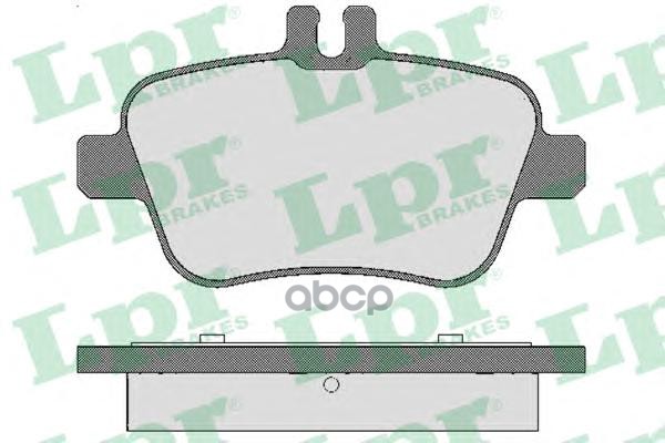 Колодки тормозные дисковые Lpr арт. 05P1782