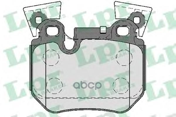 Колодки тормозные дисковые 05P1790 Lpr арт. 05P1790