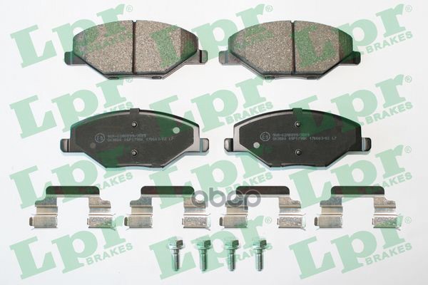 Колодки тормозные дисковые Lpr арт. 05P1795K