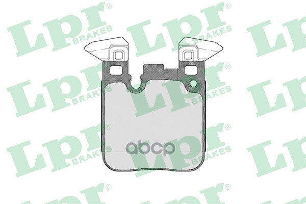 Колодки тормозные дисковые 05P1803 Lpr арт. 05P1803