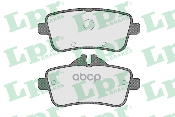 Колодки тормозные дисковые Lpr арт. 05P1805