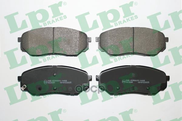 Колодки тормозные дисковые Lpr арт. 05P2035