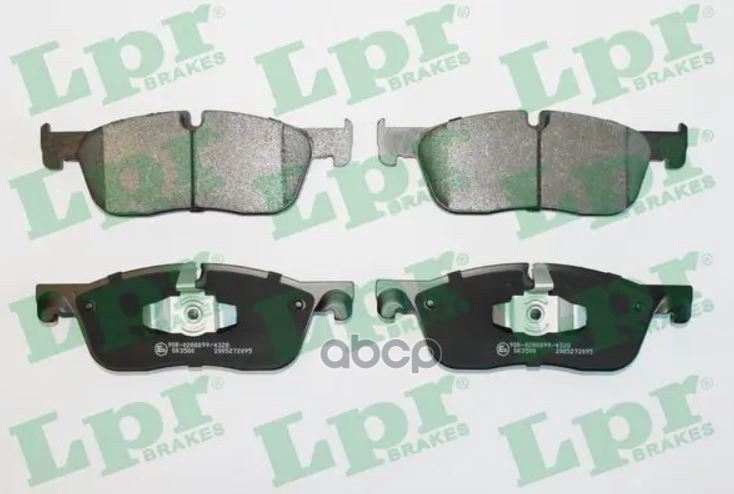 Колодки тормозные дисковые 05P2095 Lpr арт. 05P2095