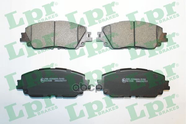 Колодки торм.диск. Lpr арт. 05p2117