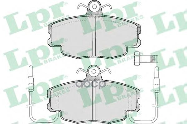 Комплект тормозных колодок 05P220 Lpr арт. 05P220