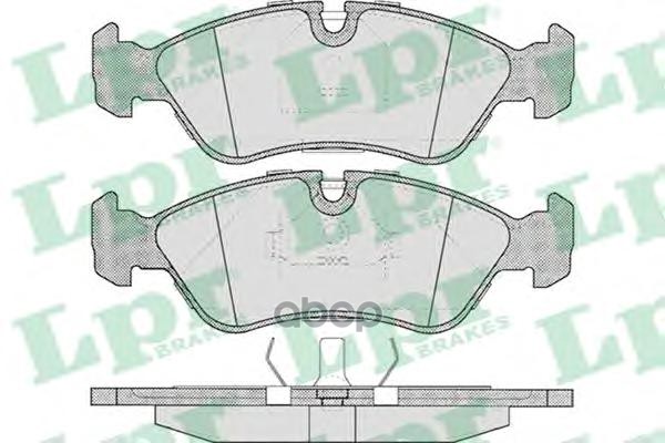 Колодки тормозные дисковые Lpr арт. 05P304