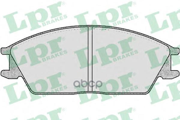 Колодки тормозные дисковые Hyundai Accent, Hyundai Getz, TagAZ Accent Lpr арт. 05P364