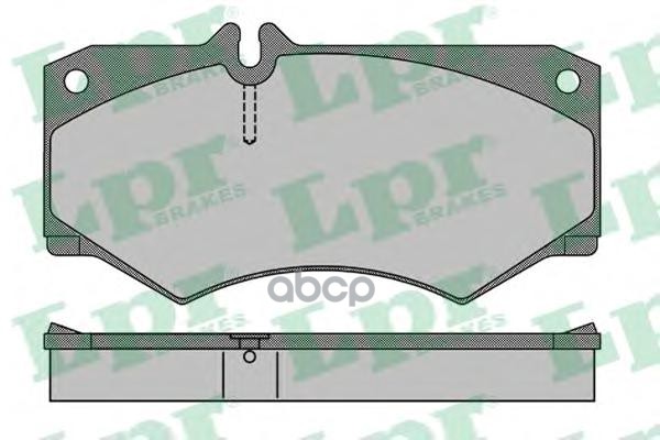 Комплект тормозных колодок 05P408 Lpr арт. 05P408