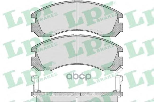 Комплект тормозных колодок 05P578 Lpr арт. 05P578