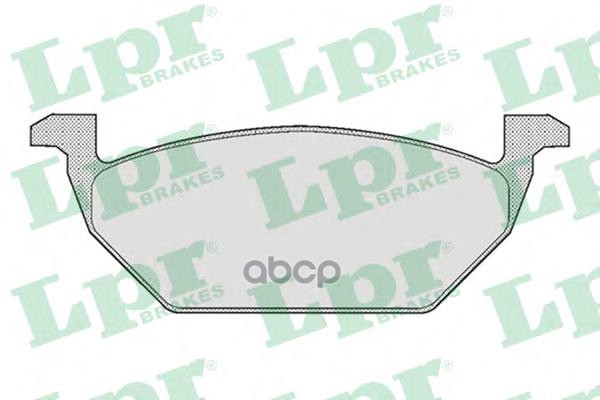Комплект тормозных колодок 05P668 Lpr арт. 05P668