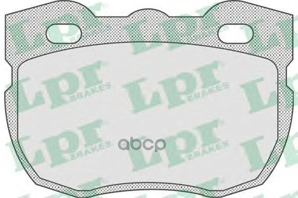 Комплект тормозных колодок 05P742 Lpr арт. 05P742