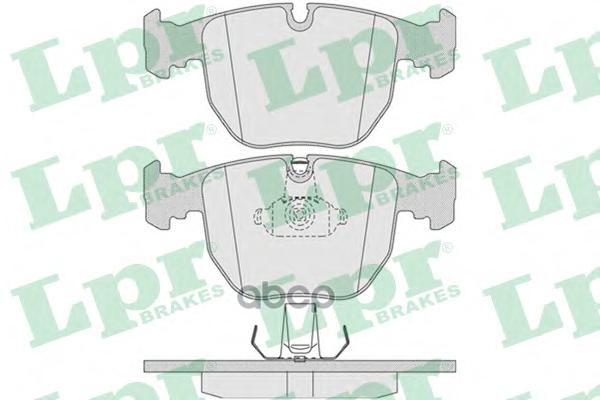 Колодки передние BMW E39, X5 E53 05P771 Lpr арт. 05P771