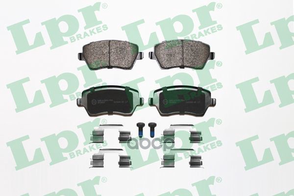 Колодки тормозные дисковые Lpr арт. 05P867K