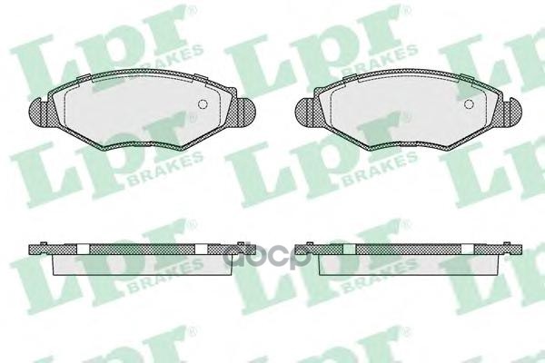 Комплект тормозных колодок 05P903 Lpr арт. 05P903