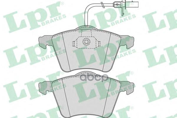 Комплект тормозных колодок 05P982 Lpr арт. 05P982