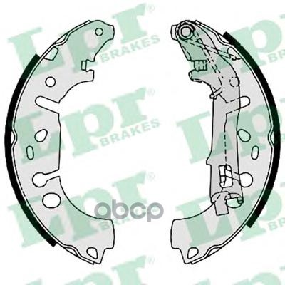 Колодки тормозные барабанные Lpr арт. 09100