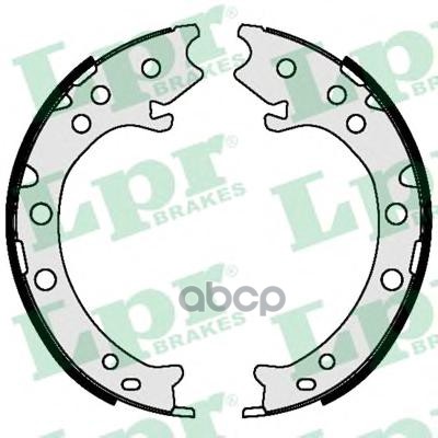 Колодки тормозные барабанные Lpr арт. 09420