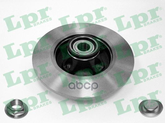 Диск тормозной задний CITROEN C4 II, BERLINGO II C1015PCA Lpr арт. C1015PCA