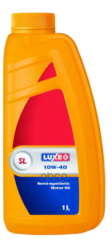 Luxe Масло моторное Luxe SL 10W-40 полусинтетическое 1 л 118