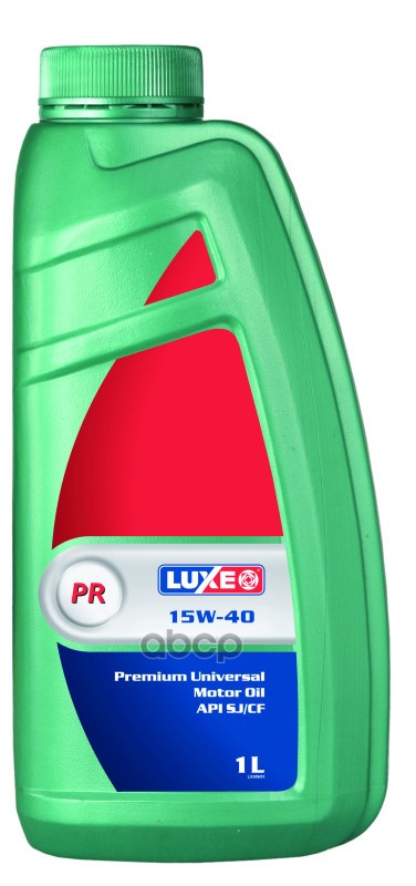 Luxe Масло Моторное Luxe Супер Sj/Cf 15W-40 Минеральное 1 Л 309