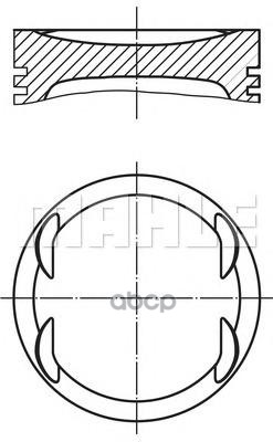 Поршень В Комплекте MAHLE арт. 0116902