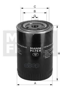 Фильтр охлаждающей жидкости WA940/9 MANN-FILTER арт. WA940/9